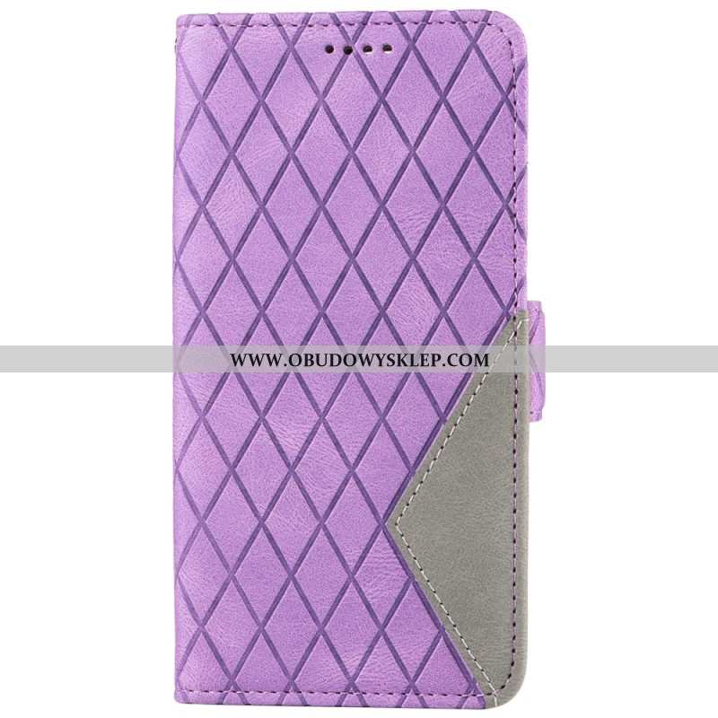 Etui Folio Samsung Galaxy S24 Fe Diamentowe Paski