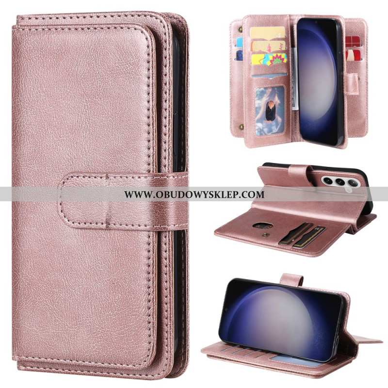 Etui Folio Samsung Galaxy S24 Plus 5g 10 Posiadaczy Kart