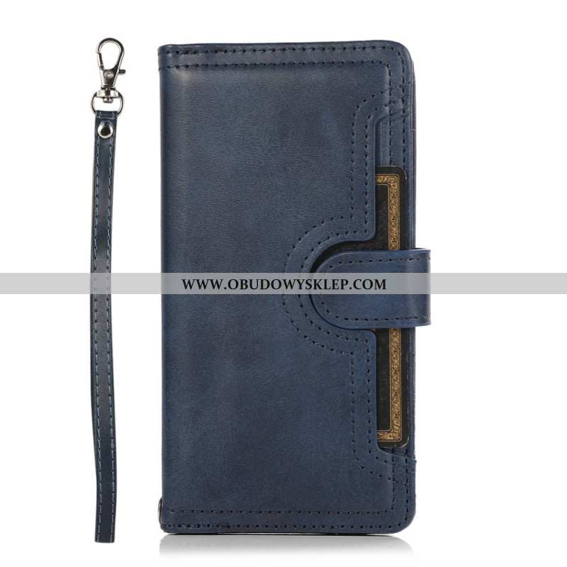 Etui Folio Samsung Galaxy S24 Plus 5g Stylowy Pasek Etui Ochronne