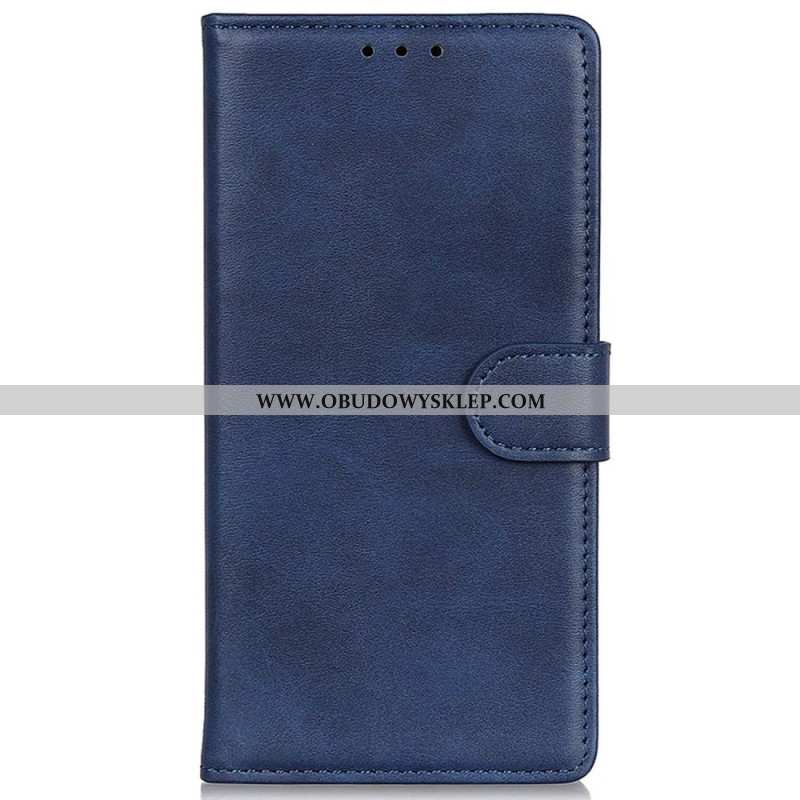 Etui Folio Samsung Galaxy S24 Ultra 5g Matowa Sztuczna Skóra Etui Ochronne