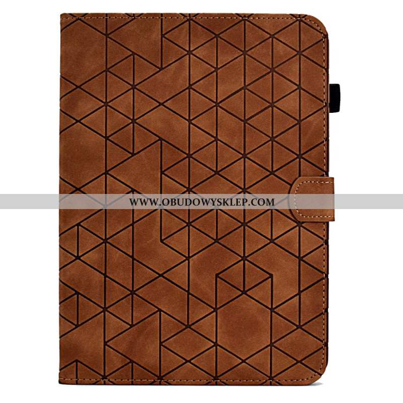 Etui Folio Samsung Galaxy Tab S9 Fe Wzór Geometryczny