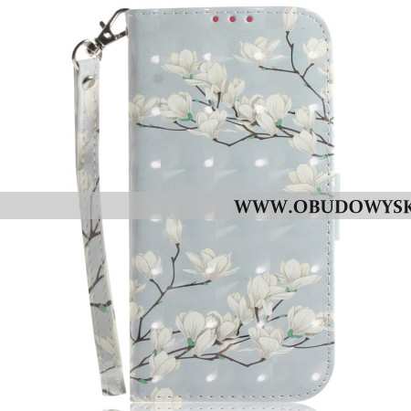 Etui Folio Sony Xperia 10 Vi Magnolie Z Paskiem