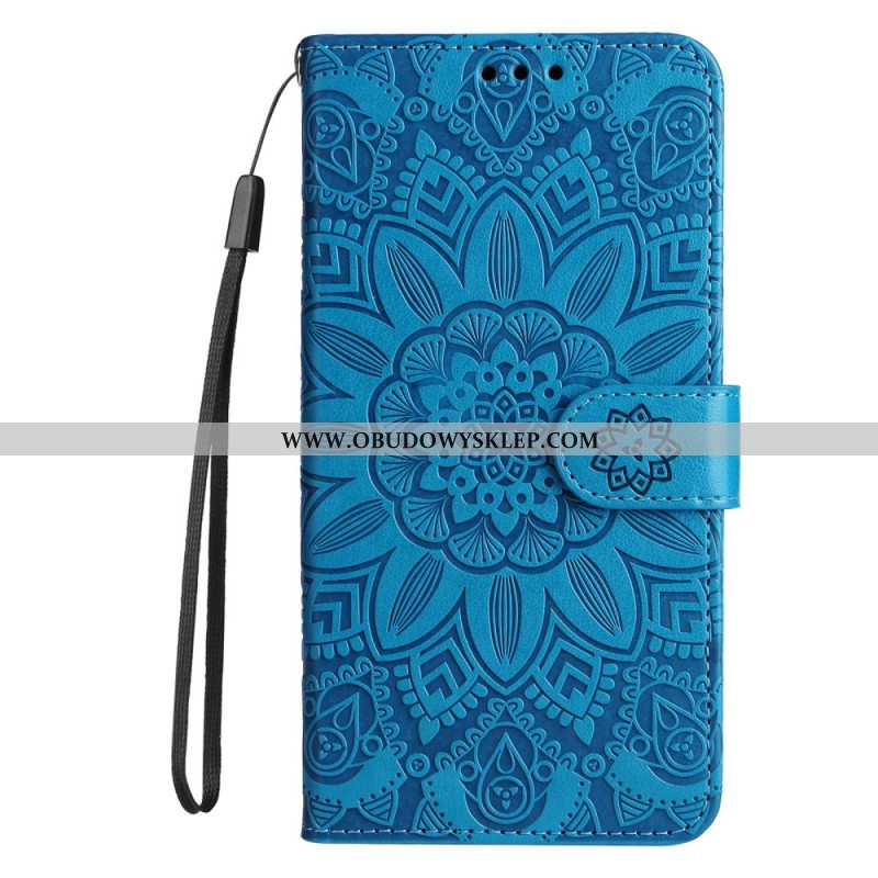 Etui Folio Xiaomi 14 Słonecznik Z Paskiem Etui Ochronne