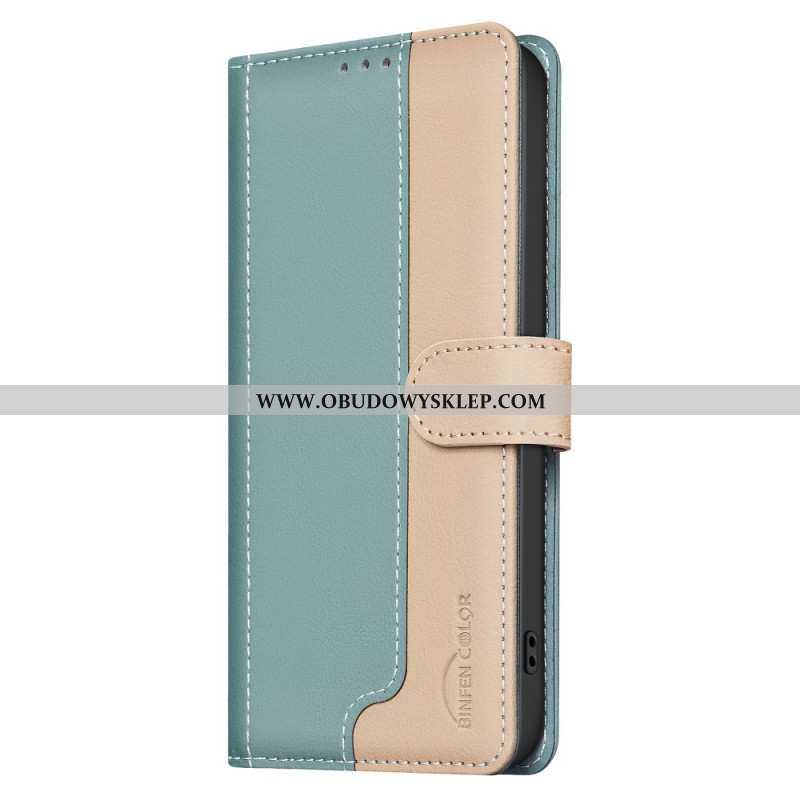 Etui Folio Xiaomi 14t Dwukolorowy Kolor Binfen Etui Ochronne