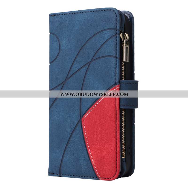 Etui Folio Xiaomi 14t Pro Portfel Z Falistymi Liniami