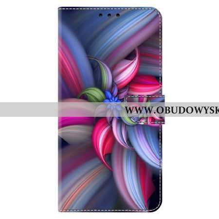 Etui Folio Xiaomi Redmi Note 13 4g Kolorowe Kwiaty