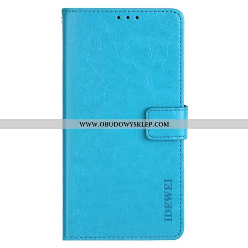 Etui Folio Xiaomi Redmi Note 13 4g Sztuczna Skóra Idewei