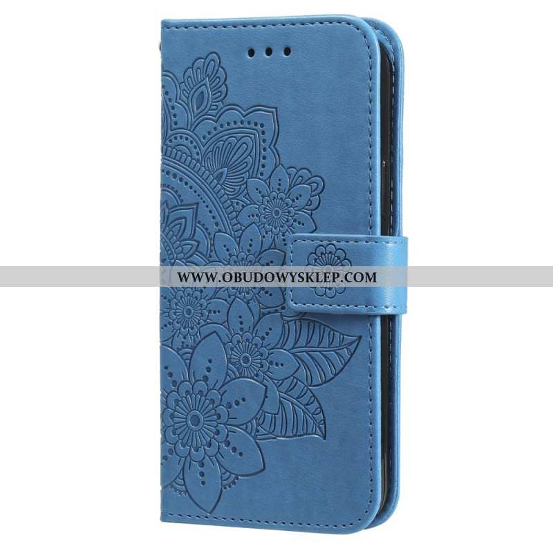 Etui Folio Xiaomi Redmi Note 13 Pro Plus 5g Kwiatowy Wzór Z Paskiem