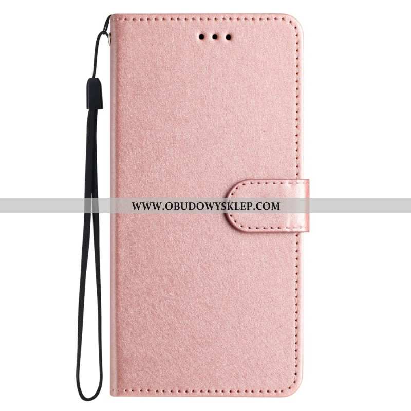 Etui Folio iPhone 16 Jedwabna Tekstura Etui Ochronne