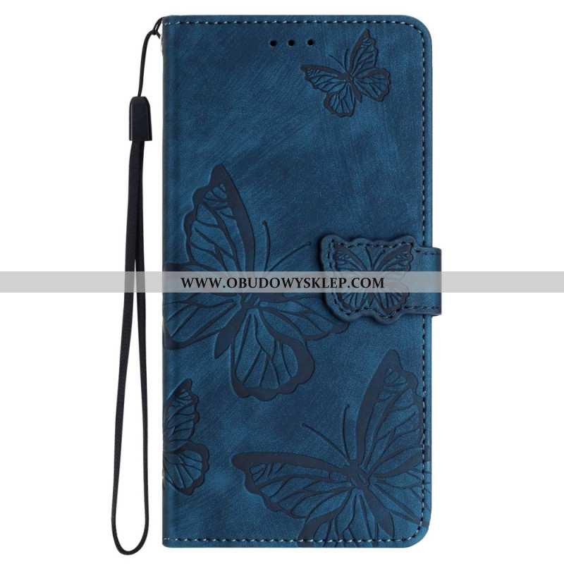 Etui Folio iPhone 16 Portfel W Motyle