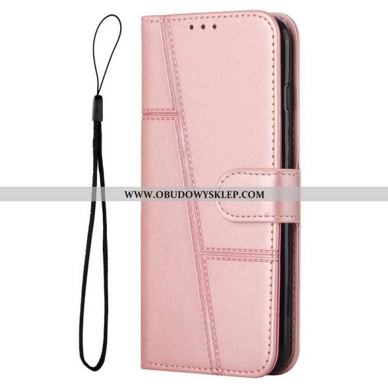 Etui Folio iPhone 16 Pro Max Biznes W Lanière Etui Ochronne