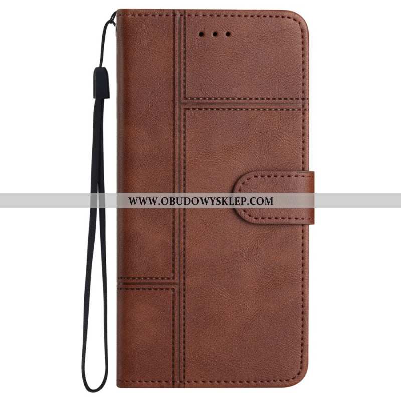 Etui Folio iPhone 16 Styl Biznesowy