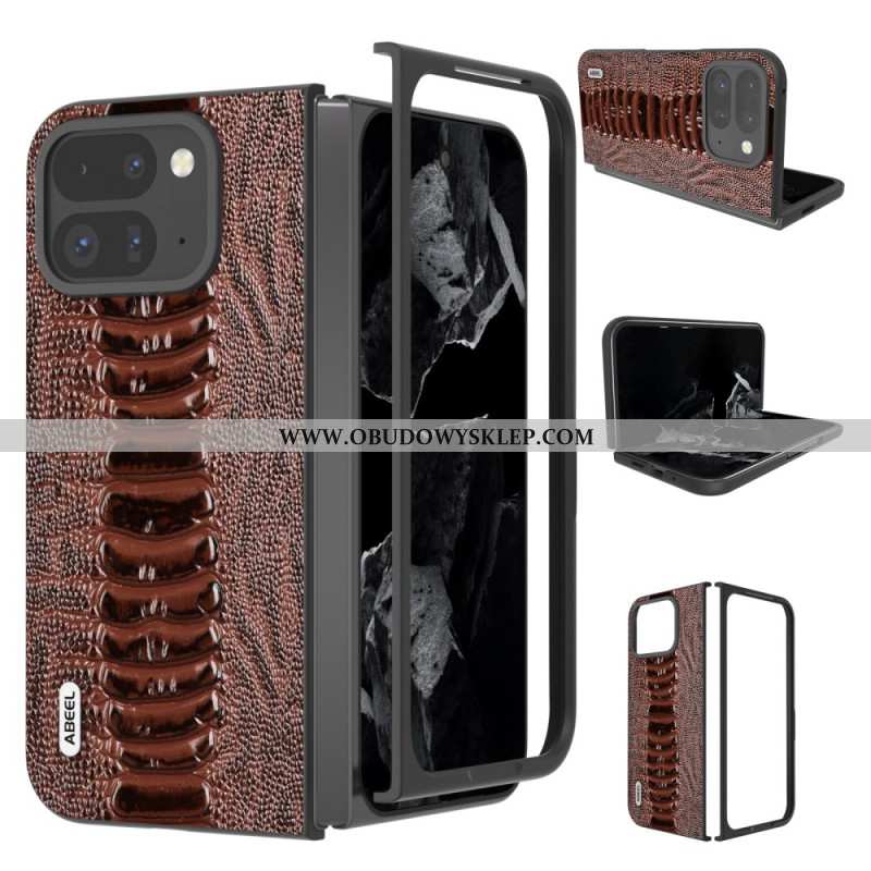 Etui Google Pixel 9 Pro Fold Tekstura Krokodyla Abeel Etui Ochronne