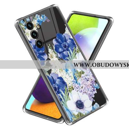 Etui Samsung Galaxy A15 Kwiaty