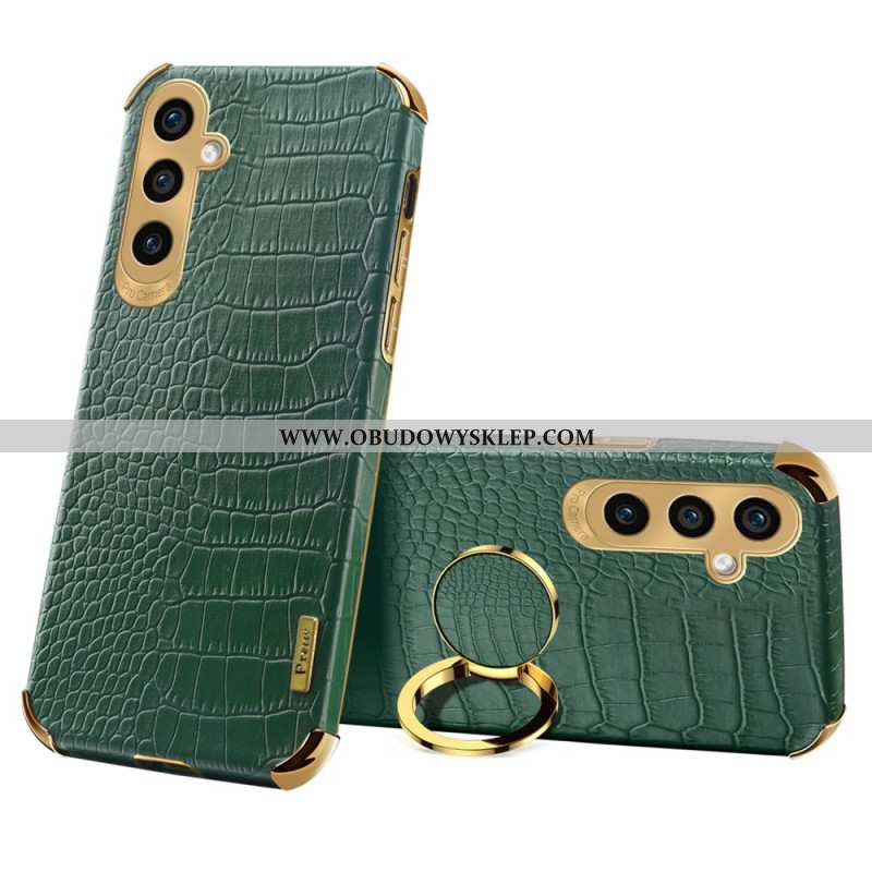 Etui Samsung Galaxy A15 Styl Krokodyla Ze Wsparciem