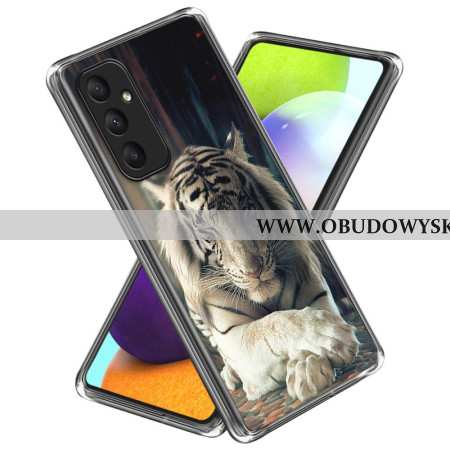 Etui Samsung Galaxy A55 5g Biały Tygrys