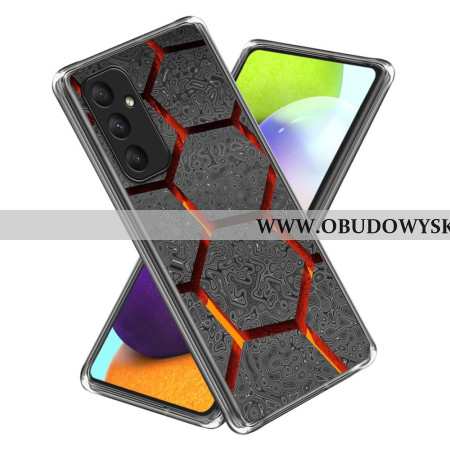 Etui Samsung Galaxy A55 5g Geometryczny Ciemny