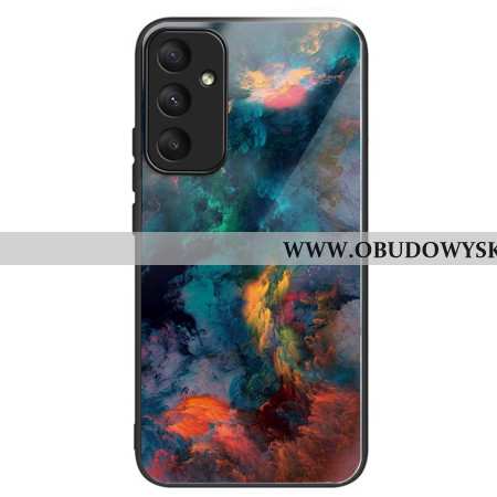 Etui Samsung Galaxy A55 5g Kolorowe Chmurki Ze Szkła Hartowanego