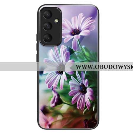 Etui Samsung Galaxy A55 5g Szkło Hartowane W Kolorze Fioletowej Chryzantemy