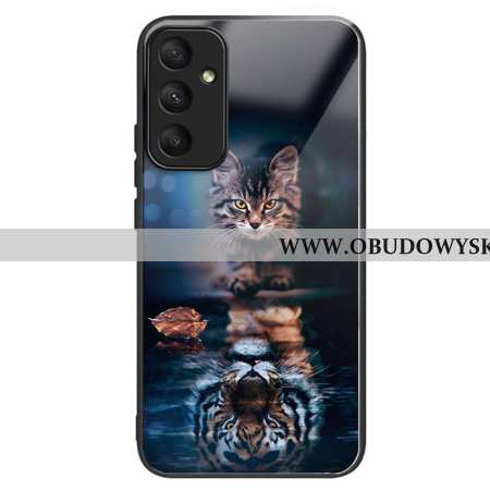 Etui Samsung Galaxy A55 5g Szkło Hartowane W Kształcie Kota I Tygrysa Etui Ochronne