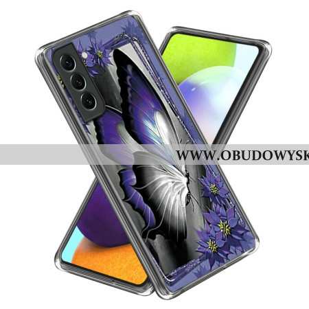 Etui Samsung Galaxy S24 Plus 5g Fioletowy Motyl