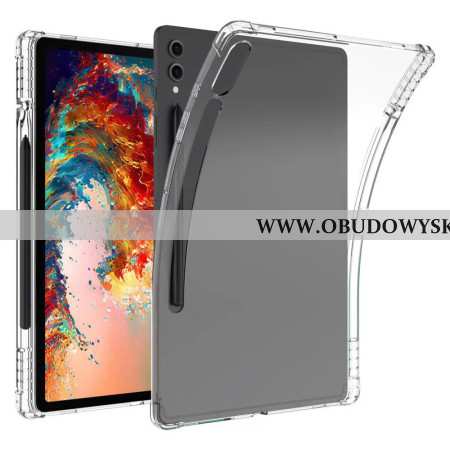 Etui Samsung Galaxy Tab S9 Plus Przezroczysty Ze Wzmocnionymi Narożnikami I Uchwytem Na Rysik Etui O