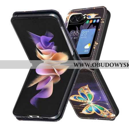 Etui Samsung Galaxy Z Flip 6 Biżuteria W Kształcie Motyla