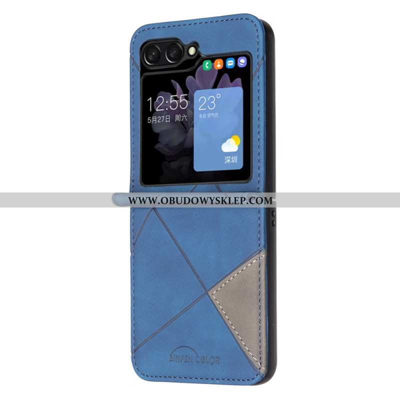 Etui Samsung Galaxy Z Flip 6 Geometryczne Etui Ochronne