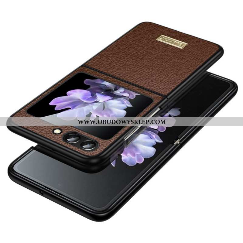 Etui Samsung Galaxy Z Flip 6 Tekstura Liczi Sulada