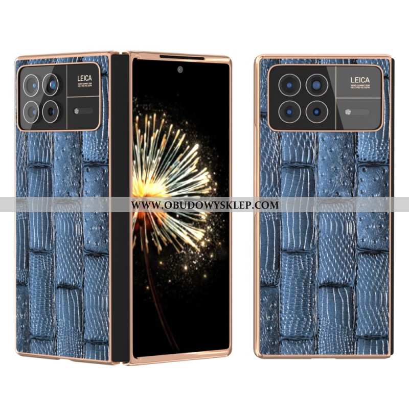 Etui Xiaomi Mix Fold 3 Tekstura Mahjonga