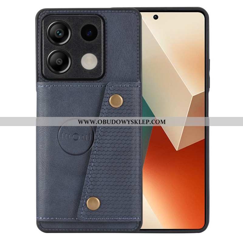 Etui Xiaomi Redmi Note 13 5g Etui Na Karty Z Efektem Skóry