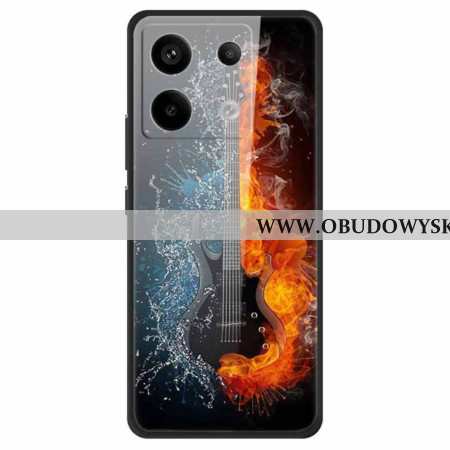 Etui Xiaomi Redmi Note 13 Pro 5g Gitara Lodu I Ognia Ze Szkła Hartowanego