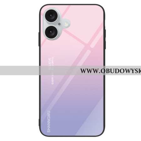 Etui iPhone 16 Gradientowy Różowy Fioletowy Etui Ochronne