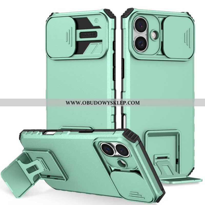 Etui iPhone 16 Plus Suwak I Wsparcie Kamery Etui Ochronne