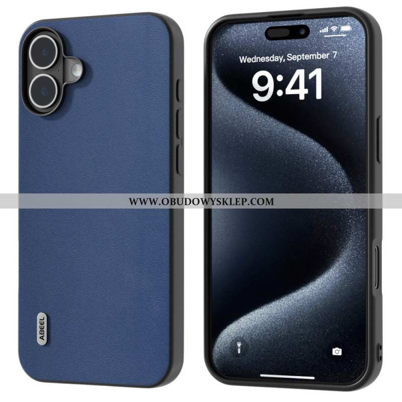 Etui iPhone 16 Plus Sztuczna Skóra Abeel Etui Ochronne