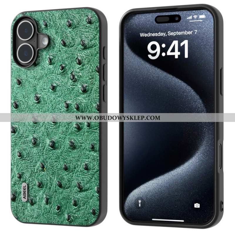 Etui iPhone 16 Plus Tekstura Strusia Abeel