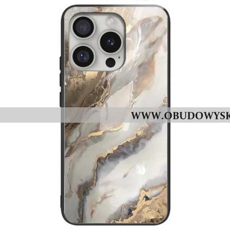 Etui iPhone 16 Pro Alchemiczne Marmurowe Szkło Hartowane