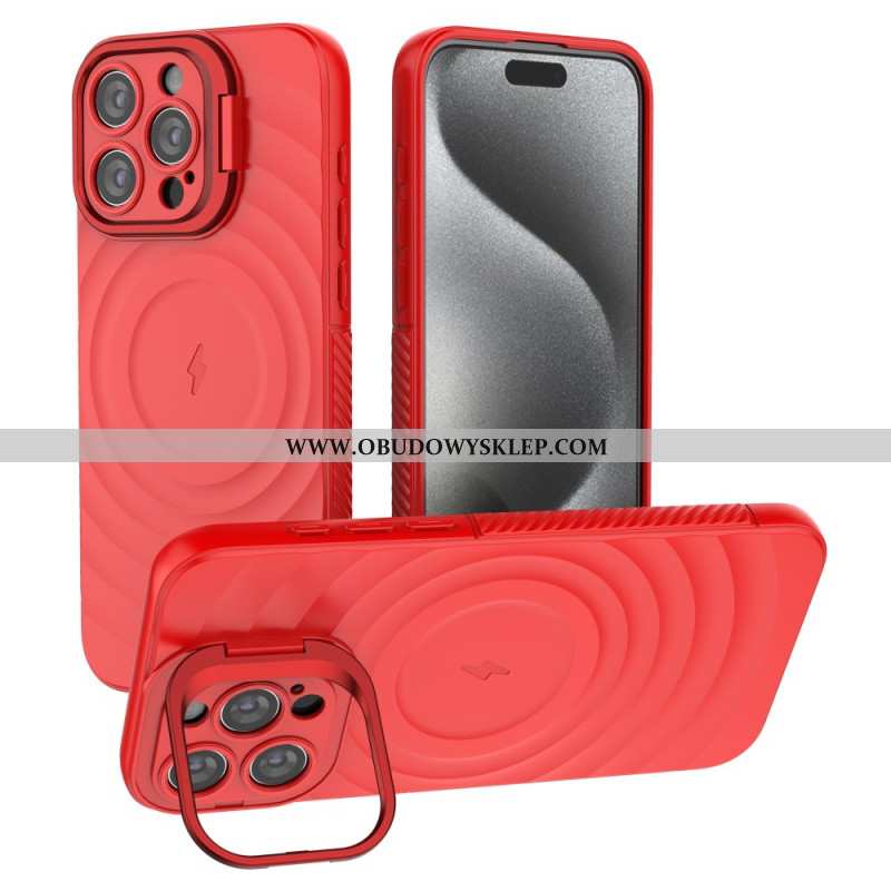 Etui iPhone 16 Pro Magnetyczna Falista Tekstura