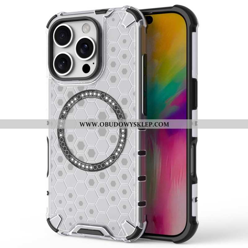 Etui iPhone 16 Pro Max Magnetyczny Plaster Miodu