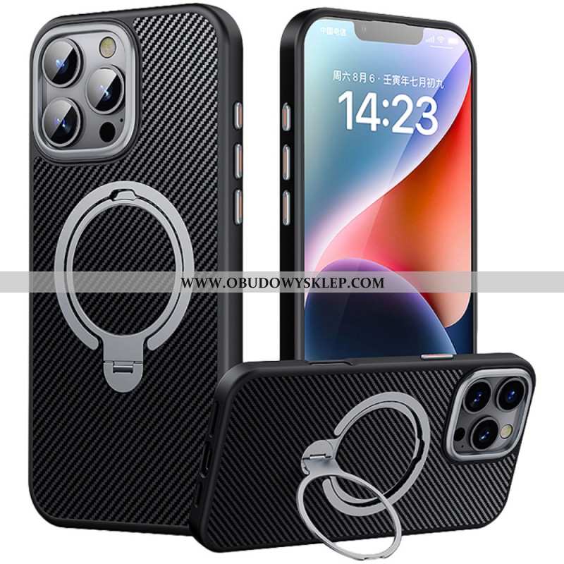 Etui iPhone 16 Pro Max Magnetyczny Z Obrotowym Wspornikiem Etui Ochronne