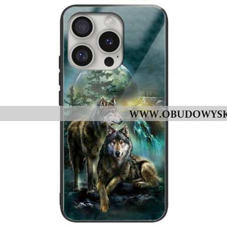 Etui iPhone 16 Pro Max Wilki Ze Szkła Hartowanego