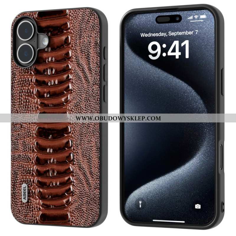 Etui iPhone 16 Styl Krokodyla