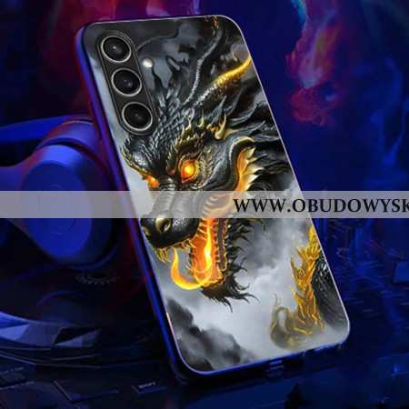 Futerały Samsung Galaxy A16 5g Etui Na Telefon Zadzwoń Do Serii Flash Black Dragon