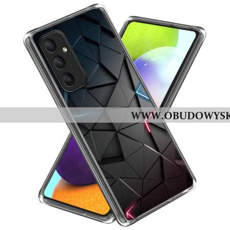 Futerały Samsung Galaxy A55 5g Etui Na Telefon CZarne Trójkąty