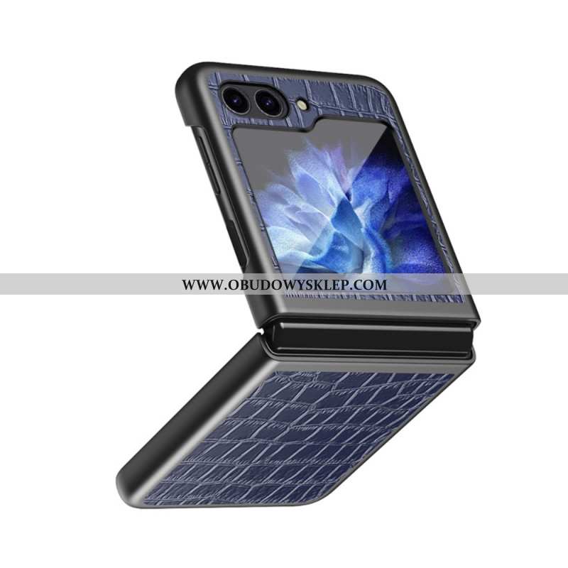 Futerały Samsung Galaxy Z Flip 5 Etui Na Telefon Styl Krokodyla