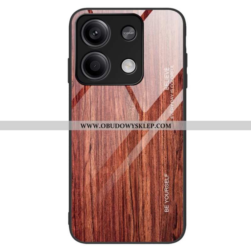 Futerały Xiaomi Redmi Note 13 5g Etui Na Telefon Drewno Ze Szkła Hartowanego