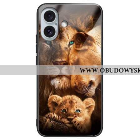 Futerały iPhone 16 Plus Etui Na Telefon Szkło Hartowane Lions