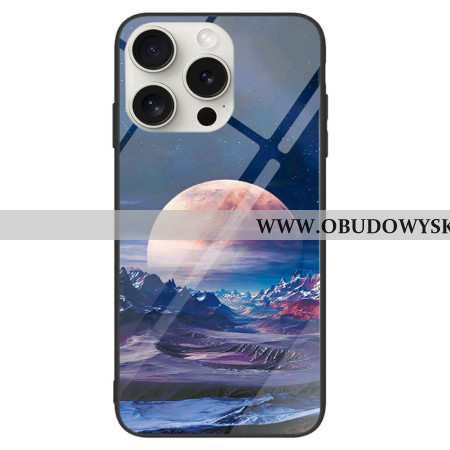 Futerały iPhone 16 Pro Max Etui Na Telefon Szkło Hartowane White Planet